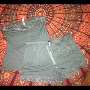 Super comfy PJ tank shorts set Sz M